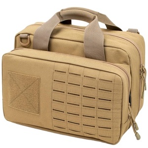 Tactical Shooting Range Bag Laser Cut Molle System Waterproof Two-Way Magazine Storage Gun Range Duffle Bag - Product Image 6