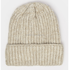 Trendy Ribbed Knit Beanie <b>Hat</b> for Men and Women Warm Stretch Fit <b>Winter</b> Fashion Head Cover - Product Image 6