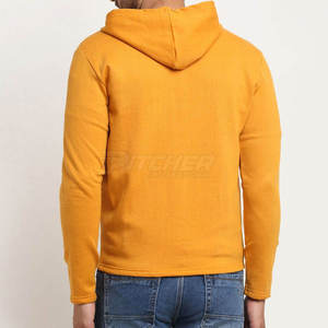 เสื้อฮู้ดซิปสไตล์ลำลองทันสมัยสำหรับผู้ชาย ทรงหลวม ซิปยาวเต็มตัว ด้านในนุ่มสบาย เหมาะสำหรับลุคสตรีทแวร์ในชีวิตประจำวัน - Product Image 4