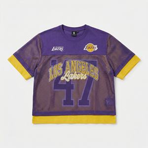 Camiseta de Baloncesto Personalizada Extra Grande para Hombre |   Camiseta Deportiva de Doble Capa Estilo Urbano |   Fabricante de Marca Privada OEM - Product Image 1