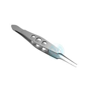 Pinzas Corneales de Acero Inoxidable Combinadas con Plataforma de Ligadura, Instrumentos Quirúrgicos - Product Image 3