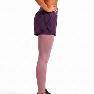 Performance lightweight <b>Legging</b> With Shorts breathable custom personalized Custom Fit Elastic Waist <b>Yoga</b> <b>Legging</b> For Women's - Product Image 3