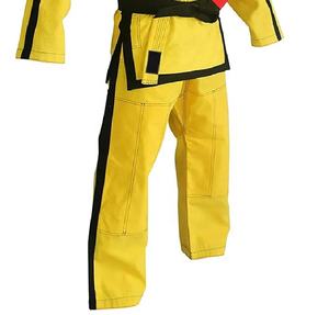 Uniforme de Karate de algodón 100%, traje de boxeo, Color personalizado, vestido de entrenamiento Unisex, conjunto de ropa deportiva, uniforme bordado de nuevo diseño - Product Image 4