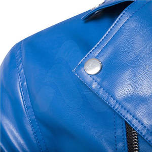 Chaqueta de Cuero para Hombre, Invierno 2026, Directo de Fábrica, Alta Calidad, Transpirable, Ecológica, Logotipo Frontal Personalizable, Talla Ajustable - Product Image 3