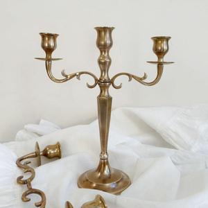 Decorative 5 Arms Antique Candle Holder Table Display Hand Casted Metal Candle Stand For Wedding Decor Portable <b>Candelabra</b> 2026 - Product Image 5