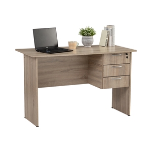 Escritorio Compacto para Computadora con Tres Cajones y Cerradura de Seguridad, Precio al por Mayor, para Apartamento, Dormitorio, Escuela, Clase y Alquiler - Product Image 4