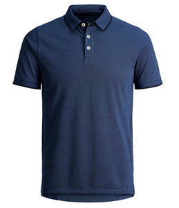 Camisa Roja de Manga Corta para Hombre, 100% Algodón, Tejido de Punto, Color Sólido, Cierre de Botones, Corte Regular, Transpirable, Bordada, ODM - Product Image 6