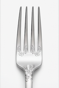 Fourchette en acier inoxydable argenté de qualité supérieure, idéale pour la maison, les restaurants, les hôtels, les mariages et les fêtes. - Product Image 4