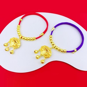 Collier de mode pour animaux de compagnie, nouveau design, classique, réglable, en corde rouge, pour chats, avec fermoirs de sécurité, collier pour chat avec chaîne en corde bleue - Product Image 2