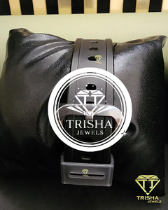 Reloj Exclusivo con Esfera Azul y Diamantes Moissanite VVS, Colección de Joyería de Plata de Ley 925 - Product Image 5