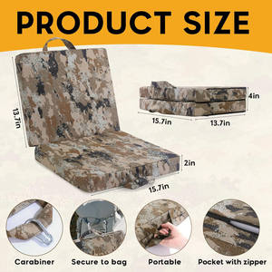 เบาะรองนั่งพับได้สำหรับล่าสัตว์ กันน้ำ ระบายอากาศได้ดี โฟมหนานุ่ม พกพาสะดวก ใช้สำหรับตกปลา ตั้งแคมป์ ผลิตโดย IMRA IMPEX - Product Image 3