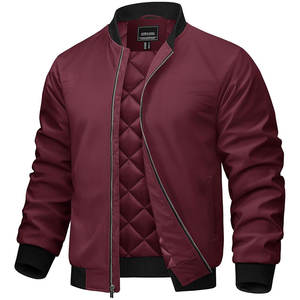 Blouson Bomber pour Homme en Tissu Premium 300GSM, Fabrication OEM et Personnalisée, Faible MOQ, Vente Directe Usine, Tailles Personnalisées, Expédition Mondiale - Product Image 1