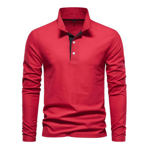 Camisas de Algodón de Manga Larga con Estampado Tejido Casual para Hombre, Nuevo Modelo 2025, Corte Ajustado, Transpirable, Antiarrugas, Estilo Urbano, Personalizado - Product Image 1