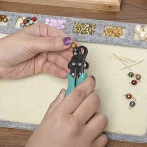 One Step Stainless Steel Looper Pliers 15mm Loop Maker Tool for Jewelry Making Trim Create Consistent Loops for 24-18 Gauge Wire - Product Image 6