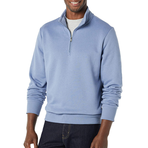 Sweat-shirt décontracté pour homme à demi-zip, durable, coupe confortable, matière douce, idéal pour la superposition saisonnière - Product Image 6