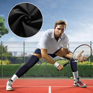 Manchons de compression intégraux antidérapants pour mollets, idéaux pour la course, le basketball, le cyclisme – Vêtements personnalisés OEM en gros - Product Image 4