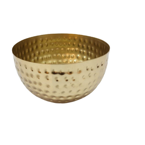 Eye Catching Gold Luxurious Dish Bowl For Centerpiece Hotel Restaurants Accessories Nordic Dish Bowl Brass Metal For Wedding Use - Product Image 2