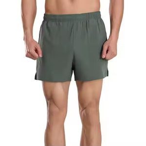 Pantalones Cortos Deportivos para Hombre, Verano 2025, Ligeros, 100% Algodón, Transpirables, de Secado Rápido, Ecológicos, para Gimnasio y Running, 5 Pulgadas, Colores Personalizables - Product Image 1