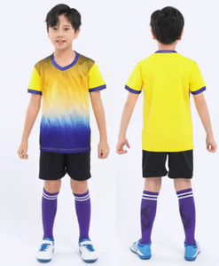 Tenue de football pour enfants très populaire – Vêtements d'entraînement d'été pour garçons et filles de maternelle, uniforme de classe, spectacle - Product Image 2