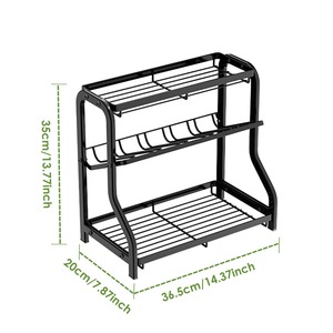 Space Saving Modern Spice Organizer for Pantry <b>Storage</b> and <b>Kitchen</b> Counter Display Small <b>Kitchen</b> Accessories Holder From India - Product Image 6