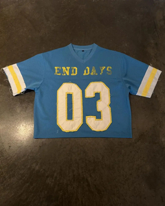 Custom Men's V-Neck Sublimation Transfer Print <b>Patchwork</b> Sweatshirt Quick-Drying 100% Polyester Oversized Jersey 300g Vintage - Product Image 2