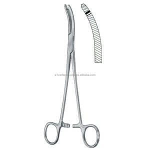 Pinces chirurgicales manuelles réutilisables en acier inoxydable A-1 VERITAS Heaney-Slim de 21 cm, personnalisées par l'OEM |   Porte-aiguille - Product Image 5