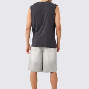 Shorts décontractés pour hommes sur mesure, fournisseur direct d'usine, légers, élégants, streetwear haut de gamme, kaki, shorts de plage, shorts de sport - Product Image 4