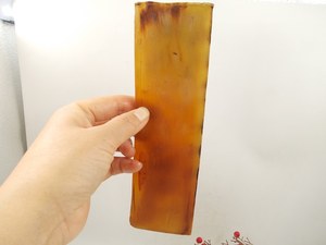 Escamas de cuerno de oveja natural para mango de cuchillo, escamas de cuerno de carnero, material para fabricación de mangos de cuchillos DIY, material para peines de mango, materiales en bruto. - Product Image 6