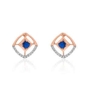 Boucles d'oreilles en diamant naturel de 0,25 carat, taille brillant rond DGLA, clarté VVS VS, pierres authentiques extraies de la terre, bijoux fins de luxe - Product Image 2