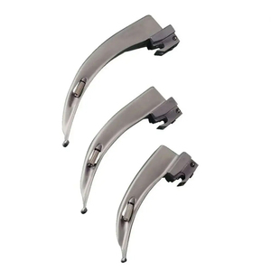 Ensemble de laryngoscopes en acier inoxydable, équipement chirurgical, fabricant d'ensembles de laryngoscopes personnalisés, laryngoscope à poignée réutilisable, laryngoscope d'usine - Product Image 2