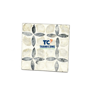 Sous-verres en nacre fabriqués directement par le fabricant, décoration de table élégante, sous-verres en nacre en gros, Vietnam - Product Image 1