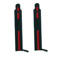 Muñequeras Ajustables de Neopreno Duradero para Levantamiento de Pesas, Equipo de Soporte para Entrenamiento de Fuerza, Levantamiento de Potencia y Metas de Fitness
