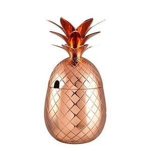 Modern drink <b>mug</b> pineapple cocktail <b>mug</b> <b>gold</b> pineapple cup metal pineapple <b>mug</b> pineapple shaped cup tropical drink <b>mug</b> - Product Image 5