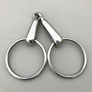 Bocado de Brida Suelta de Acero Inoxidable para Caballo, con Boca Hueca, 12cm, Equipo Ecuestre - Product Image 3