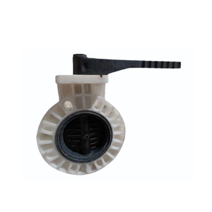 Plastic PP Butterfly Valve Type 57 Excellent <b>Sealing</b> Performance Lowered Operating Torque Japan Quality - Product Image 2