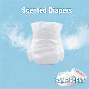 Couches pour bébé parfumées, processus spécial, couches jetables pour nourrissons avec parfum, super respirantes, haute absorption, tailles XS/S/M/L/XL - Product Image 1