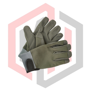 Gants de travail de jardin vert olive pour femmes/hommes - en cuir de vachette résistant aux ésporces, pour la taille des roses/les baies, protection longue pour l'avant-bras, anti-coupure - Product Image 3