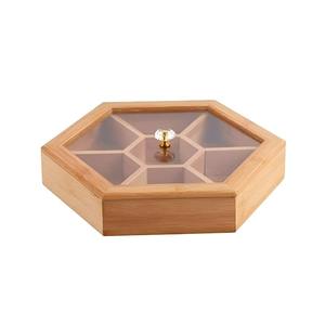 Caja de Especias de Madera Hecha a Mano para Almacenamiento de Hierbas, Especias y Condimentos, y Organización de la Encimera de la Cocina - Product Image 1