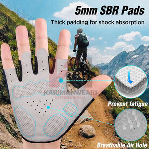 Guantes Deportivos Unisex para Verano, Transpirables, de Poliéster, con Protección Solar y Antideslizantes, para Ciclismo y Actividades al Aire Libre - Product Image 2