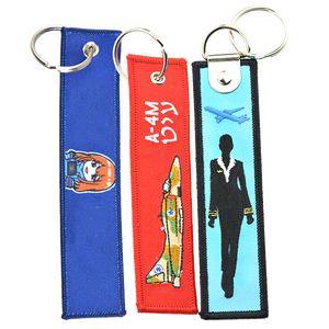 Porte-clés brodé personnalisé, cadeau personnalisé, porte-clés, autres bijoux - Product Image 2