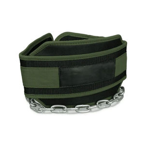 Cinturón de levantamiento de pesas con cadena para dominadas, levantamiento de pesas, kettlebell, barra, fitness, culturismo, gimnasio, cinturón grueso útil para levantamiento de pesas - Product Image 1