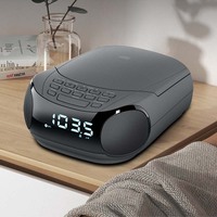 Radio CD Player ODM Grosir untuk Meja Samping Tempat Tidur - CD Player AM/FM dengan Pengisian CD dari Atas, 20 Preset, Jam Alarm Ganda, Fungsi Tidur, Speaker Terpasang 0.6''
