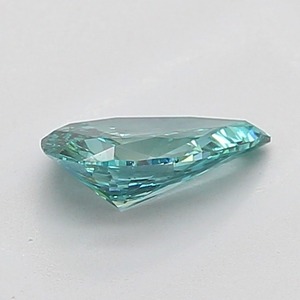Diamant en forme de poire vert vif fantaisie de 0,77 ct, clarté VS2, coupe excellente, diamant certifié pour bijoux fins - Product Image 4