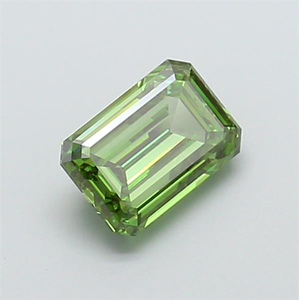 Exquisita piedra preciosa suelta de esmeralda verde de 2 quilates con simetría de corte escalonado de élite y claridad de color intensa excepcional. - Product Image 5