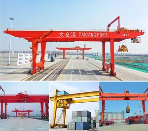 Grúa de pórtico de contenedor montada en riel de doble viga de 20 toneladas de alta calidad, precio a la venta - Product Image 6