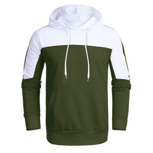 Ensemble de survêtement d'hiver à capuche pour hommes, deux pièces, couleur unie, pour le sport et le jogging, vente en gros, haute qualité, pour adultes - Product Image 5