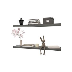 Grey <b>Floating</b> <b>Wall</b> & Display Shelf - Product Image 4