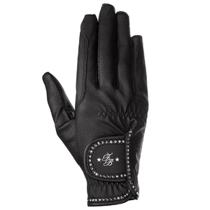 Horse Riding <b>Gloves</b> Ladies Fabric Leather Equestrian Custom Logo Horse Riding <b>Glove</b> for Good Quality <b>Driving</b> <b>Gloves</b> - Product Image 1