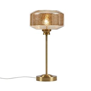Lampada da Tavolo in Vetro Mercurizzato da 17 Pollici - Elegante e Raffinata Decorazione per la Casa - Product Image 6