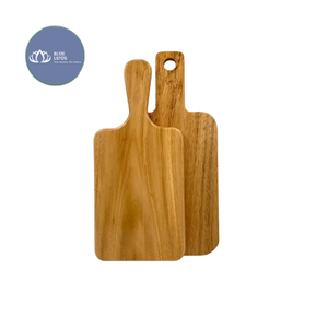 Tabla de Cortar de Bambú, Forma Rectangular, Superficie Antideslizante Duradera, Fácil de Limpiar, No Tóxica, Apta para Lavavajillas, Modelo Blue Lotus Lucy - Product Image 4